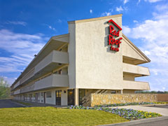 exterior of Red Roof Inn